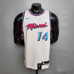 Regata Miami Heat Branca - #14Herro - Branco