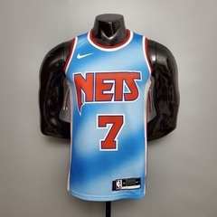 Regata Brooklyn Nets - #7Durant - Azul e Branco