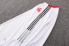 Conjunto Flamengo 23/24 - Adidas - Branco - WG Store Brasil