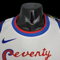 Regata Philadelphia 76ers - #21Embiid - Branco na internet