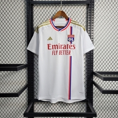 Camisa Lyon I 23/24 - Masculino Torcedor - Branco, Vermelho e Azul na internet