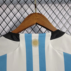 Camisa Argentina l 22/23 - Masculino Jogador - Branco e Azul - comprar online