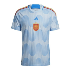 Camisa Espanha ll 22/23 - Masculino Torcedor - Azul