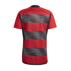 Camisa Flamengo I 23/24 - Masculino Torcedor - Vermelho e Preto - comprar online