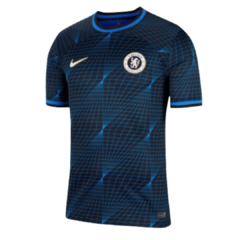 camisa chelsea away 2023, camisa azul chelsea away, camisa do chelsea visitante 2023, camisa azul nike chelsea, camisa nike chelsea 2023 azul, camisa torcedor chelsea 2023 