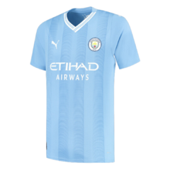 Camisa Manchester City I 23/24 - Masculino Torcedor - Azul