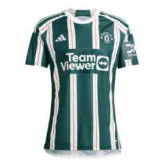 Camisa Manchester United II 23/24 - Masculino Torcedor - Verde e Branco