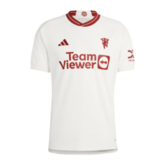 Camisa Manchester United III 23/24 - Masculino Torcedor - Branco