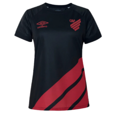 Camisa Athletico II 23/24 Torcedor Umbro Feminina - Preto