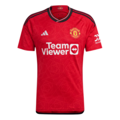 Camisa Manchester United I 23/24 - Masculino Torcedor - Vermelho