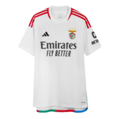 Camisa Benfica III 23/24 - Masculino Torcedor - Branco