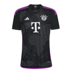 Camisa Bayern de Munique II 23/24 - Masculino Torcedor - Preto