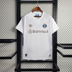 CAMISA GREMIO BRANCA 2024, CAMISA VISITANTE GREMIO 2024, CAMISA BRANCA GREMIO UMBRO, CAMISA DO GRÊMIO UMBRO BRANCA, CAMISA BRANCA TRICOLOR GAÚCHO, SEGUNDA CAMISA DO GRÊMIO