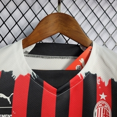 Kit Milan II 22/23 - Infantil - Vermelho e Branco