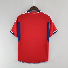 Camisa Chile I 22/23 - Masculino Torcedor - Vermelho na internet