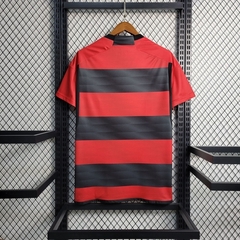 Camisa Flamengo I 23/24 - Masculino Torcedor - Vermelho e Preto - WG Store Brasil