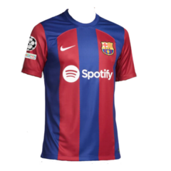 Camisa Barcelona I 23/24 - Masculino Torcedor - Vermelho e Azul