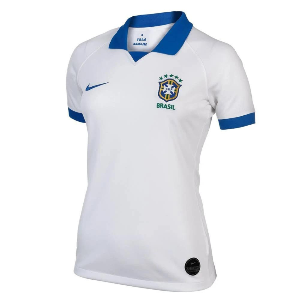 Camisa Seleções Brasileira Copa América 19/20 Torcedor Nike Feminina -  Branca