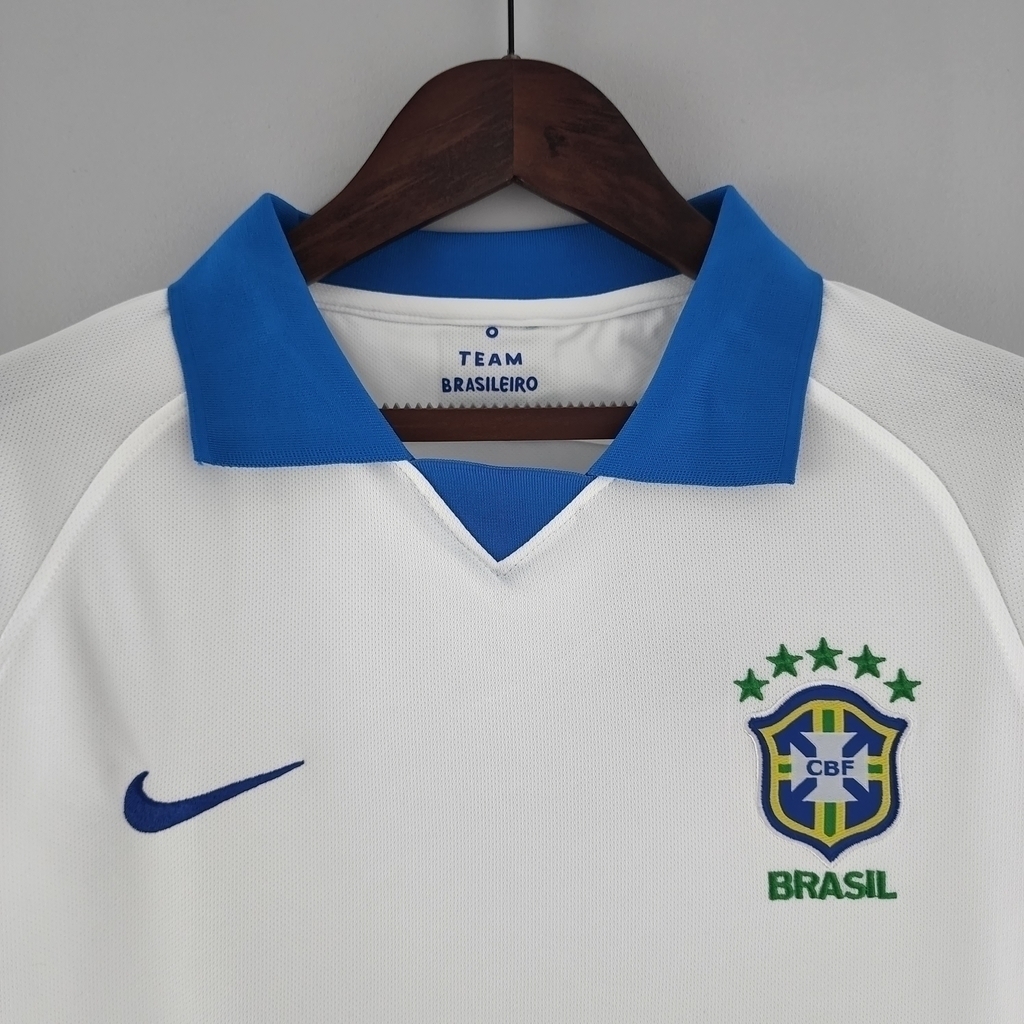 Camisa Brasil 22/23 Torcedor Nike Feminina - Branca