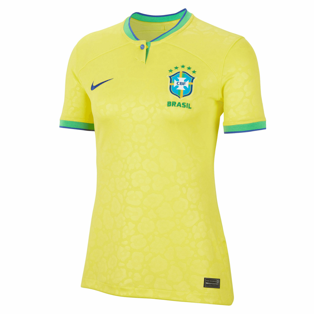 Camisa Seleção Brasileira Treino 22/23 Torcedor Nike Masculina Verde