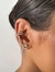 Ear cuff pantera cravejada