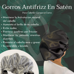 GORRO ANTIFRIZZ EN SATÉN PARA CABELLOS CRESPOS - QUORA Cosmetics