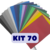 Kit 70 Placas de EVA lisa