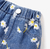 Pantalón de Mezclilla con flores - comprar en línea