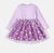 Vestido de princesas con falda de flores - tienda en línea
