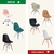 Capa para Cadeira Eames Eiffel Pelo Curto Branca - loja online