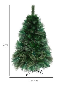 Árbol De Navidad Artificial color Verde, Pachón, El Vikingo De La Marquesa 2.40 M en internet