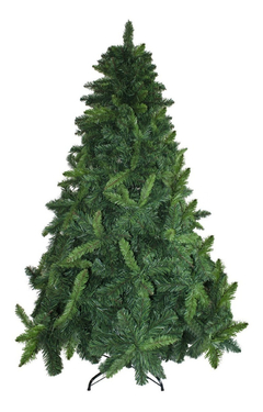 Árbol De Navidad Artificial color Verde, Estilo Clásico, El Montañes Tamaño 2.10 M
