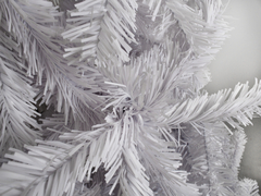 Árbol de Navidad Blanco, EL POLO NORTE con 2.10 m - comprar en línea