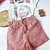 Conjunto Body curto e shorts Flamingo Flores e Lacinho na internet