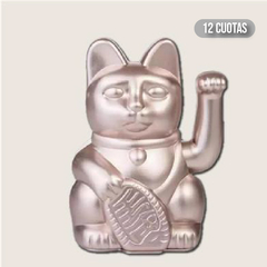 LUCKY CAT 15CM ROSA ORO INSPIRACION - comprar online