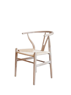 SILLA WISHBONE NATURAL - comprar online