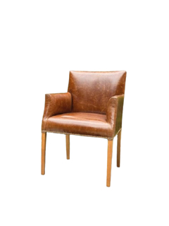 SILLON VINTAGE TRADICIONAL Y CAPITONE CUERO VACUNO - comprar online