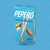 Pepero Snowy Almond - Chocolate branco e Amêndoas - 32g