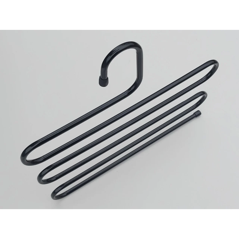 Percha Para 5 Pantalones Antideslizante Metal Reforzada