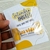 10 CARDS COM BALA SETEMBRO AMARELO - comprar online