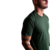 Camiseta Básica Masculina Camisa Slim 100% Algodão Fio 30.1 Verde Militar