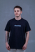 Camiseta Masculina Premium Oversized Blue Space - Sharking