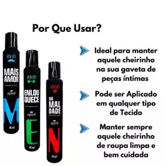 PERFUME DE CUECA AROMÁTICO MAIS AMOR 40ML APINIL COSMÉTICOS na internet