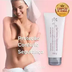 GEL ÍNTIMO DESODORANTE COM EXTRATOS VEGETAIS DE CALÊNDULA E CAMOMILA 100G - Sensação do Prazer Sex Shop Em Goiânia