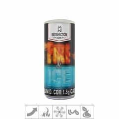 BOLINHA FIRE & ICE COM ÓLEO PARA MASSAGEM ESQUENTA E ESFRIA 3 UNIDADES SATISFACTION CAPS