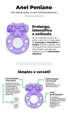 ANEL PENIANO COM MINI CÁPSULA ESTIMULADORA RETARDA - comprar online