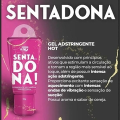 SENTA DONA GEL ADSTRINGENTE HOT VIBRANTE 18G PEPPER BLEND - comprar online