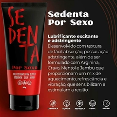 SEDENTA POR SEXO GEL COMESTÍVEL COM GLITTER 50G PEPPER BLEND