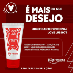 kit Lubrificante Love Lub Hot - 60G La Pimienta