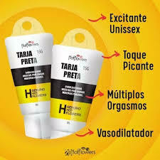 TARJA PRETA PROVOCADOR UNISSEX 15G LINHA BRASILEIRINHOS HOT FLOWERS - comprar online